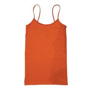 C'est Moi super stretch orange tank top